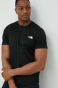 The North Face t-shirt sportowy Reaxion czarny NF0A3RX3JK31