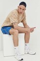 Памучна тениска Karl Kani 6037737 бежов SS23