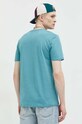 Odzież Quiksilver t-shirt bawełniany EQYZT07218 turkusowy