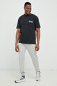 Quiksilver t-shirt bawełniany EQYZT07264 czarny SS23