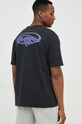 Quiksilver t-shirt bawełniany czarny EQYZT07264