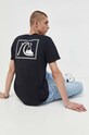 Одяг Бавовняна футболка Quiksilver EQYZT07239 чорний