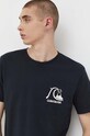 Памучна тениска Quiksilver черен EQYZT07239