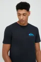 nero Quiksilver t-shirt in cotone