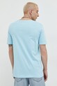 Odzież Quiksilver t-shirt bawełniany EQYZT07223 niebieski