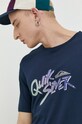 Abbigliamento Quiksilver t-shirt in cotone EQYZT07223 blu navy