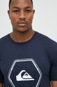 Pamučna majica Quiksilver mornarsko plava EQYZT07227