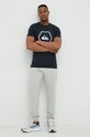 Bavlněné tričko Quiksilver EQYZT07227 černá SS23