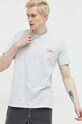 Oblečenie Bavlnené tričko Quiksilver EQYZT07221 sivá