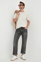 BOSS tricou 50452680 bej AA00
