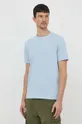 niebieski BOSS t-shirt Męski