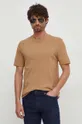 beige BOSS t-shirt Uomo