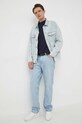 BOSS t-shirt 50491179 granatowy SS23