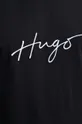 crna Pamučna majica kratkih rukava za plažu HUGO