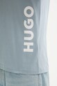 HUGO t-shirt plażowy niebieski 50493727