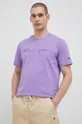 фіолетовий Бавовняна футболка Champion
