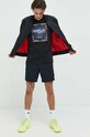 DC t-shirt bawełniany ADYZT05244 czarny SS23