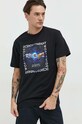 DC t-shirt bawełniany czarny ADYZT05244