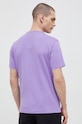 Odzież Champion t-shirt bawełniany 218496 fioletowy