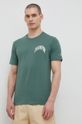 Odzież Champion t-shirt bawełniany 218521 zielony