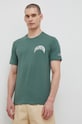Одяг Бавовняна футболка Champion 218521 зелений
