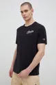 nero Champion t-shirt in cotone Uomo
