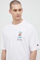 Champion t-shirt bawełniany biały 218630
