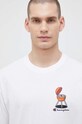 Champion t-shirt bawełniany biały 218632