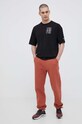 Champion t-shirt bawełniany 218640 czarny SS23