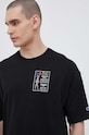 Champion t-shirt bawełniany 218640 czarny