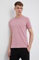 Champion t-shirt bawełniany różowy 218905