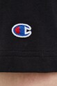 Champion t-shirt bawełniany 218905 czarny