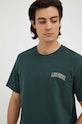 Les Deux tricou din bumbac verde LDM101113