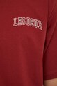 Бавовняна футболка Les Deux LDM101113 бордо