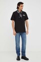 Les Deux tricou din bumbac LDM101113 negru SS24