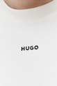 HUGO t-shirt bawełniany beżowy 50488330