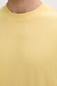 Bavlnené tričko HUGO 50488330 žltá