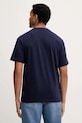 Odzież HUGO t-shirt bawełniany 50488330 granatowy