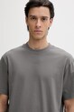 Bavlnené tričko HUGO sivá 50488330