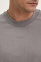 HUGO t-shirt bawełniany 50488330 szary