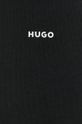 Βαμβακερό μπλουζάκι HUGO 50488330 μαύρο