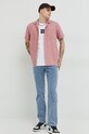 HUGO tricou din bumbac 50488904 alb SS25