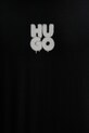 Bavlnené tričko HUGO 50488904 čierna