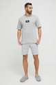 Calvin Klein Underwear t-shirt piżamowy bawełniany szary