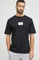 Calvin Klein Underwear t-shirt piżamowy bawełniany nadruk czarny 000NM2399E.PPYX