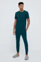 Calvin Klein Underwear pamut társalgó póló zöld