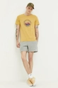 Protest t-shirt in cotone giallo