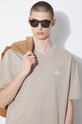 Dickies t-shirt bawełniany beżowy DK0A4YAIBLK1