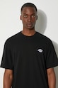 Dickies t-shirt bawełniany DK0A4YAIBLK1 czarny