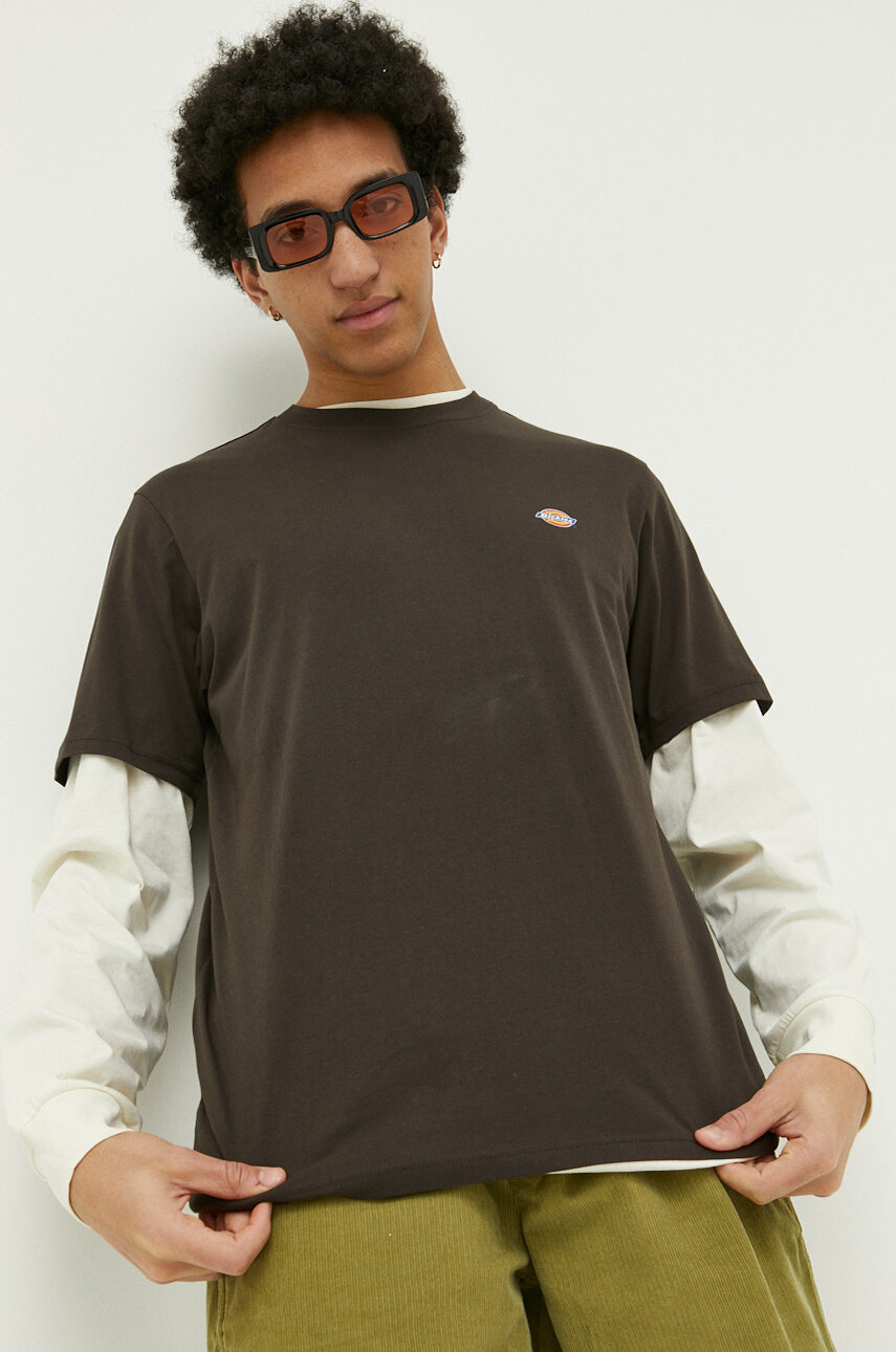 maro Dickies tricou din bumbac